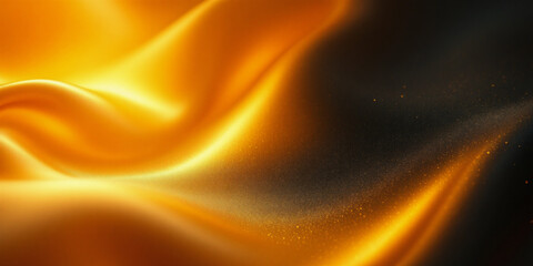 Obraz premium Golden Road The Magical Trail of Cosmic Light