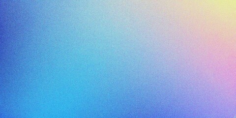 Abstract blue and purple gradient background, grainy noise texture gradient