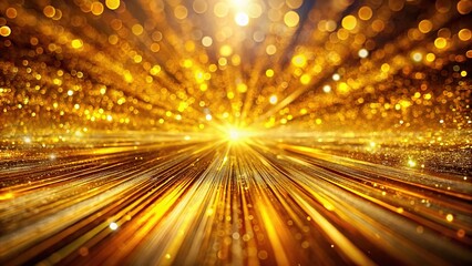 Grunge Golden Long Exposure Background AI Art