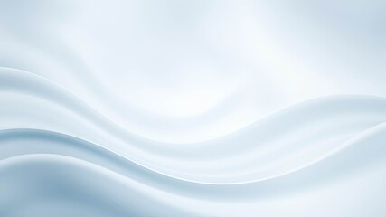 Fototapeta premium Abstract Draped Fabric with Soft, Smooth Curving Lines, Creating a Subtle Textural Background for Elegant Designs and Minimalist Concepts