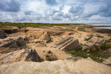 Necropolis de Son Real, Can Picafort, Balearic Islands Mallorca Spain.