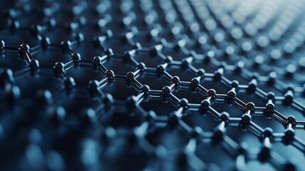 Obraz premium Nano fabric , Nanotechnology , Smart textiles modern materials with high quality and versatility : Generative AI