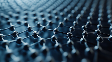 Obraz premium Nano fabric , Nanotechnology , Smart textiles modern materials with high quality and versatility : Generative AI