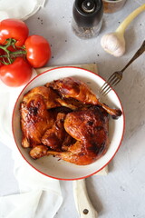 Pieczony kurczak © PinkShot