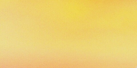 Fototapeta premium Abstract yellow and orange gradient background, grainy noise texture gradient