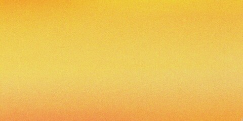 Fototapeta premium Abstract yellow and orange gradient background, grainy noise texture gradient