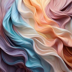 Obraz premium Vibrant Fabric Textures