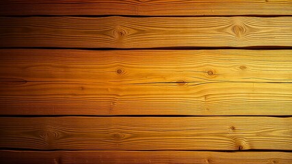 Fototapeta premium Rustic Wooden Planks with a Warm Natural Glow, Ideal for Design and Craft Projects