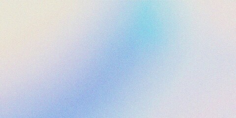 Abstract blue and orange gradient background, grainy noise texture gradient