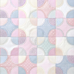 Abstract Seamless Fabric Pattern Wallpaper
