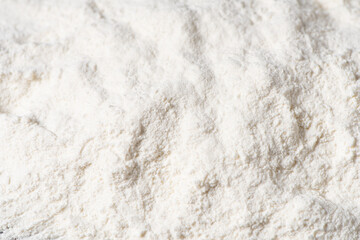 close up of wheat flour texture background. 