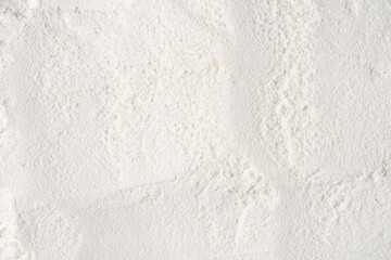 close up of wheat flour texture background. 