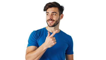 Confident Man Pointing