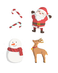 Christmas Characters and Symbols Collection
