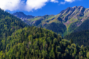 mountains in the mountains