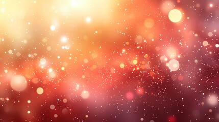 Fototapeta premium red glitter bokeh abstract background perfect christmas themes