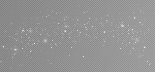 Christmas glowing bokeh. Spot of sparks and whites the stars sparkle with a special light.White light lights Dust.