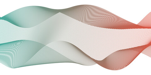 Modern abstract glowing technology Dynamic flowing wave blend wave colorful futuristic sound transparent lines design element background.	
