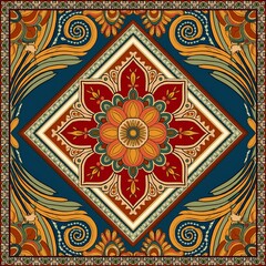 Ornate Foliage Pattern