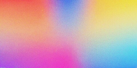 Abstract yellow purple gradient background, grainy noise texture gradient