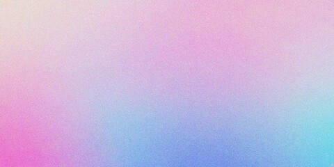 Fototapeta premium Abstract blue purple gradient background, grainy noise texture gradient