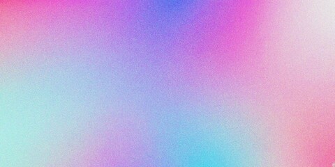 Abstract blue purple gradient background, grainy noise texture gradient