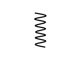 Metal spring icon