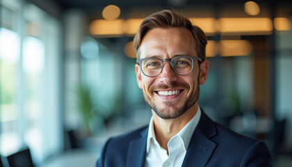 Smiling Business Professional