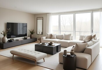 Living room interior. 