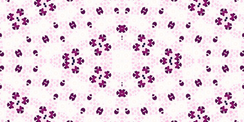 Seamless kaleidoscope pattern. The texture of the woven pattern. Endless pattern