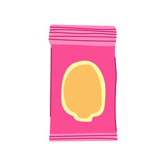 gentle makeup remover wipes cartoon. effective skincare, travel convenient, soothing hydrating gentle makeup remover wipes sign. isolated symbol vector illustration