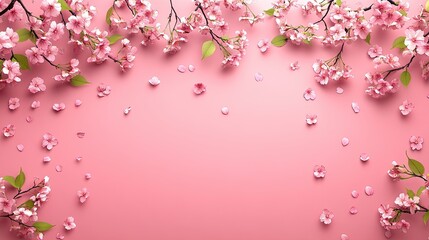 Obraz premium Geometric Shapes in Green and Brown Palette