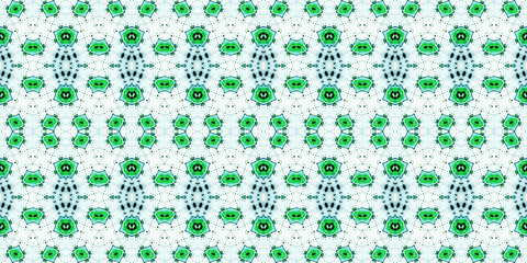 Seamless kaleidoscope pattern. The texture of the woven pattern. Endless pattern