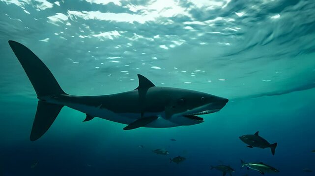 The migration patterns of ocean sharks
