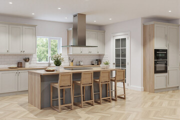 Fototapeta premium modern kitchen interior