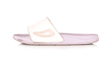 sandals color purple isolated on white background