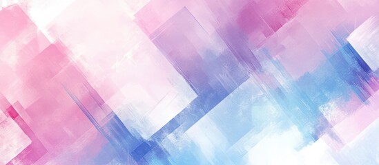 Abstract Watercolor Background with Diagonal Lines