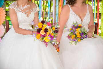 Mariage gay, mariage lesbien, 2 femmes