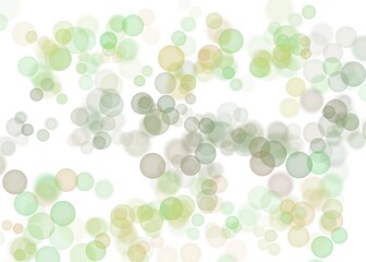 Abstract bokeh lights with soft light background illustration. Abstract background with bokeh light