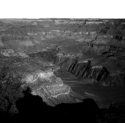 Clear Day At The Grand Canyon Arizona on Film