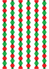 クリスマスをイメージしたシンプルな背景イラスト