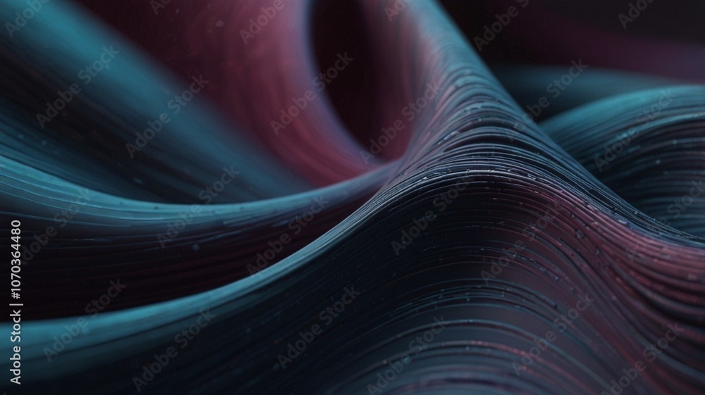 Poster abstract background with lines, abstract 3d soft waves background