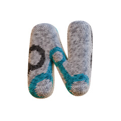 3D Soft Fabric Alphabet
