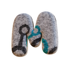 3D Soft Fabric Alphabet