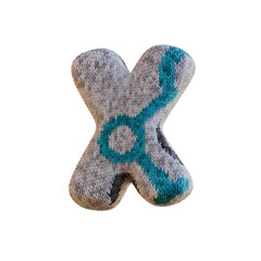 3D Soft Fabric Alphabet