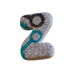 3D Soft Fabric Alphabet