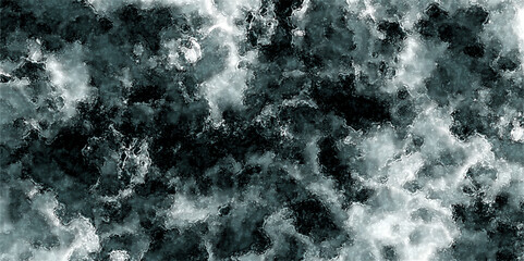 Abstract background with cement concrete dark background. Black stucco with dark wall texture. Grey aquarelle painted textured canvas Grunge design. 