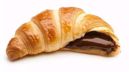 Fototapeta premium Melting Chocolate Croissant Delight