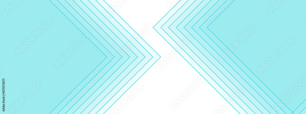 Poster Abstract background colourful technology Geometric squares in bright light. line elegant colorful striped diagonal line technology concept. Linear Geometric Pattern in Light Blue.