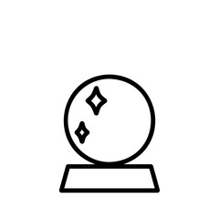 Outline icon for web. Halloween icon